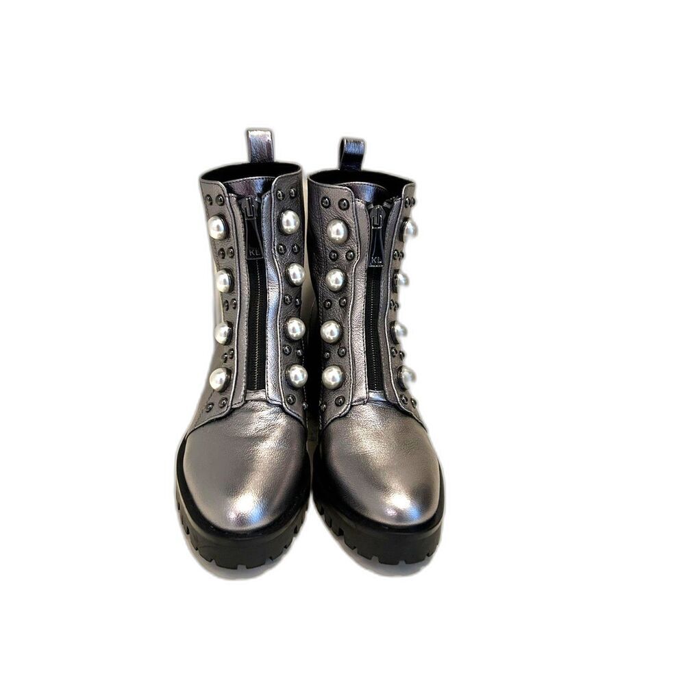Karl Lagerfeld Paris Payden Combat Boot - Size 6 - NWT